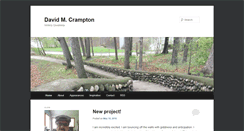 Desktop Screenshot of davidmcrampton.com